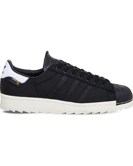 adidas Originals Superstar 80 s Cordura Trainers in Black for Men